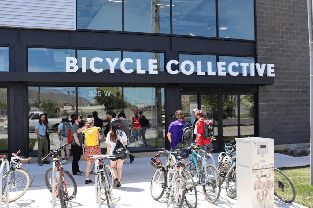 Exterior image of Bicycle Collective in Salt Lake City